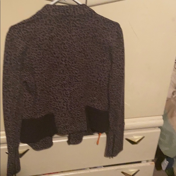 Crop print jacket - Picture 2 of 2